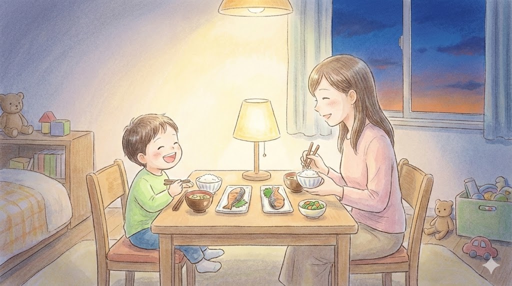 最高の愛情は「あなたの笑顔」