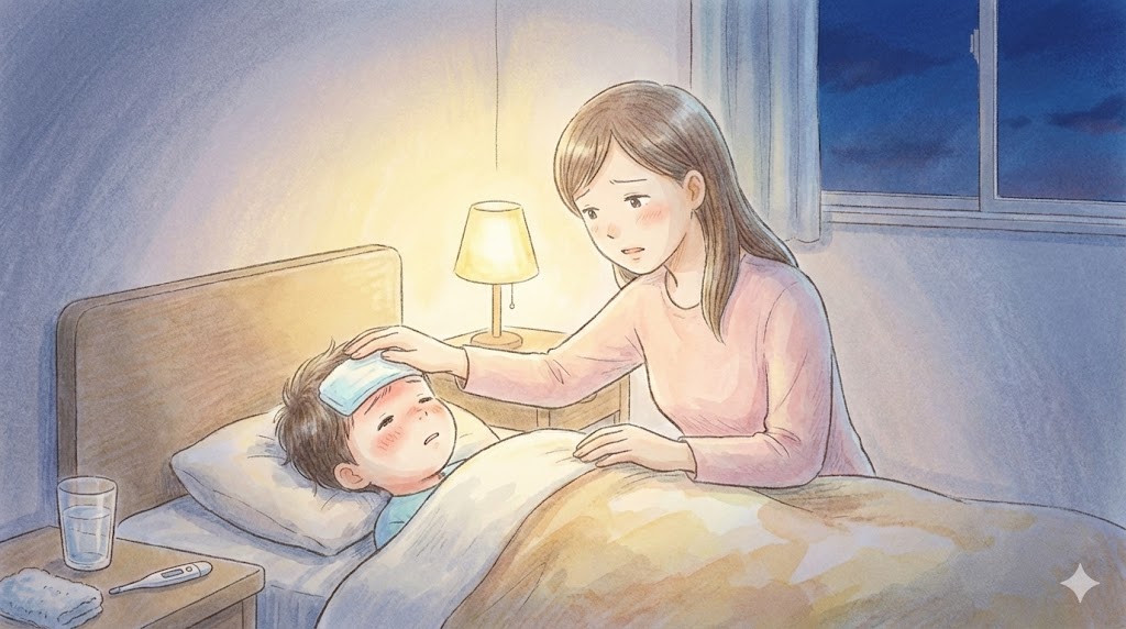 高熱で考えた、もしもの時の不安